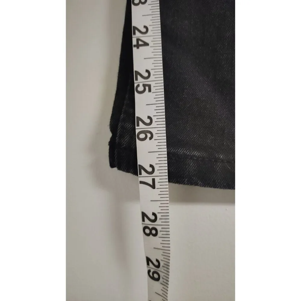 Levi’s 511 Slim Fit Jeans Faded Black Dark Wash Denim Boys Men Size 27x29